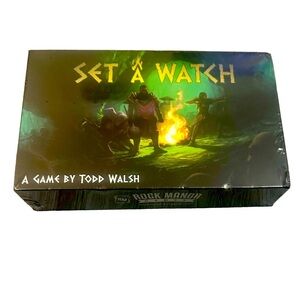 Set A Watch RPG Fantasy Adventure GameTodd Walsh. Rock Manor Factory Sealed 2019